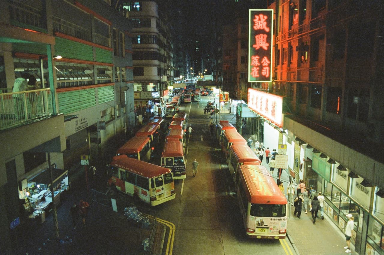 8 - Hong Kong nightscape