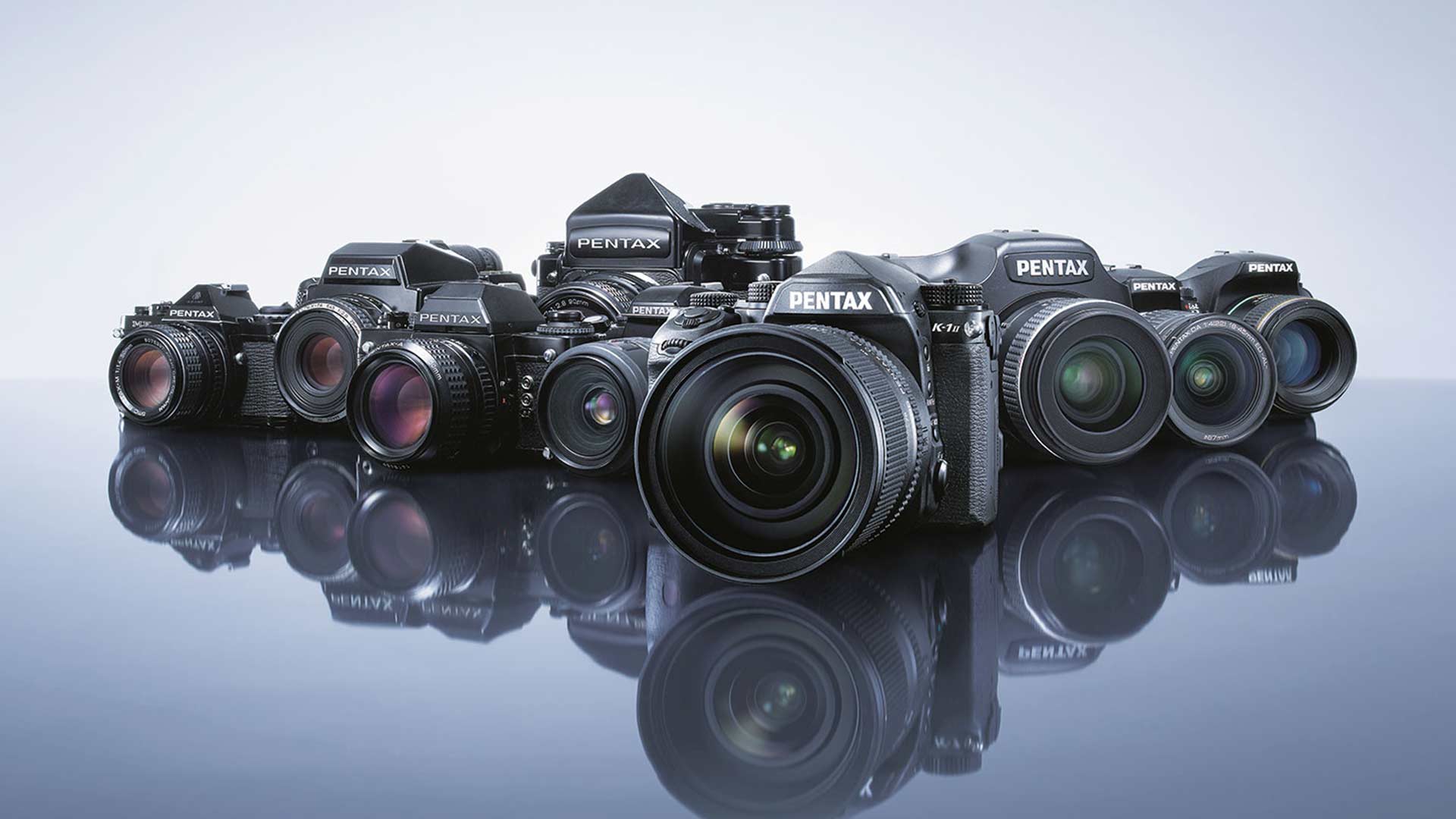 Old to new, Pentax has a rich history. Image: Ricoh Imaging.