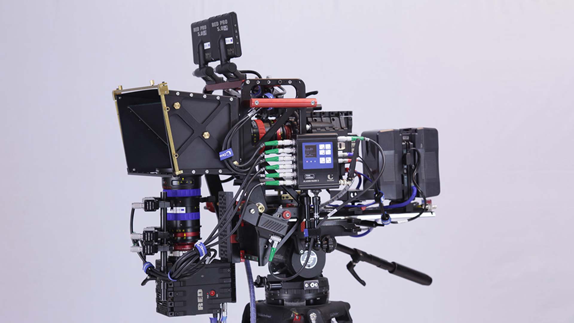 A CinemaVision 3D camera rig. Image: CinemaVision.