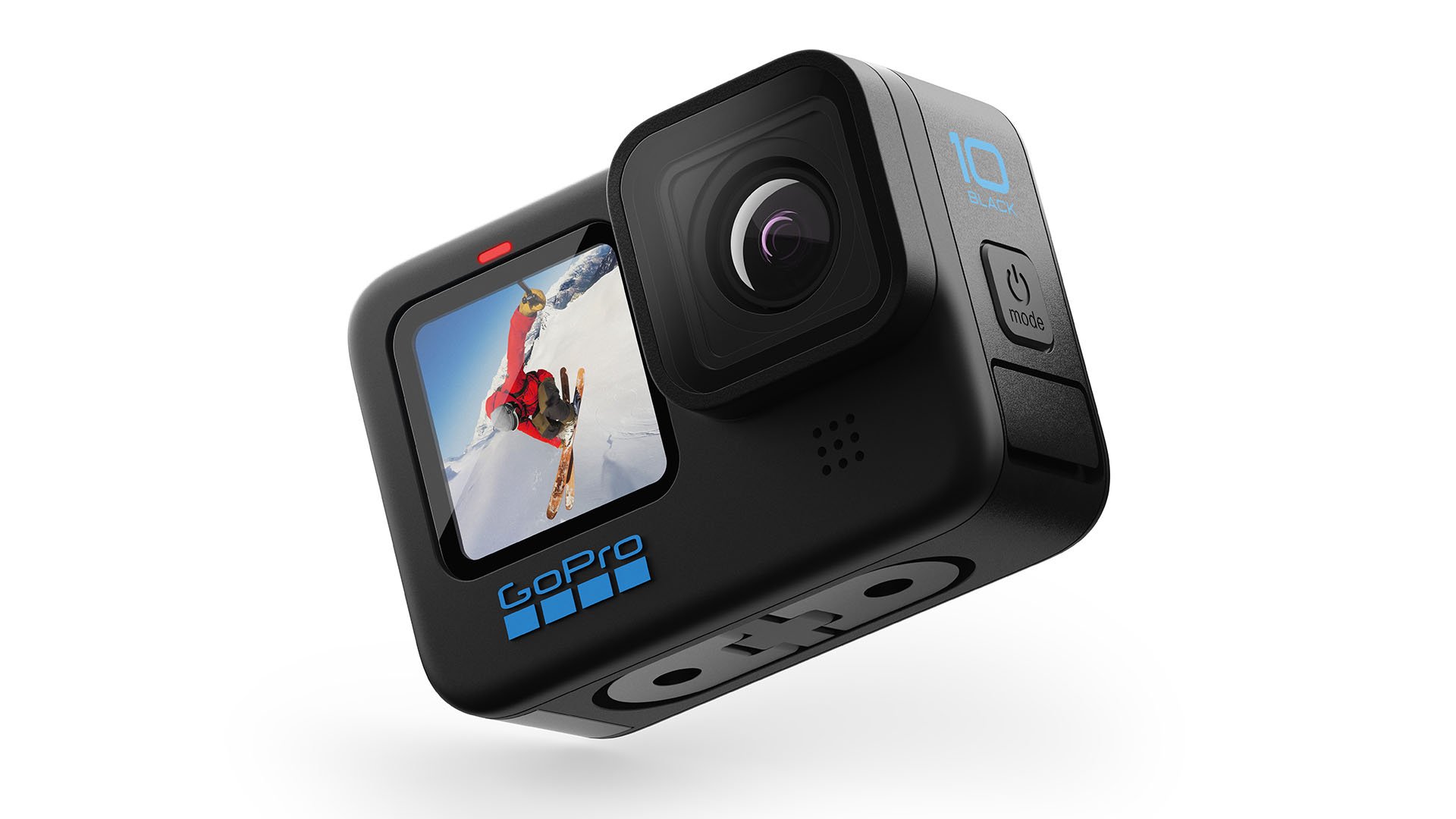 The newly announced GoPro HERO10. Image: GoPro.