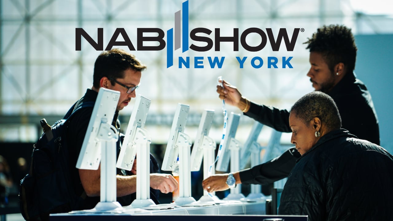 Registering for last year's show. Pic Courtesy: NAB Show New York