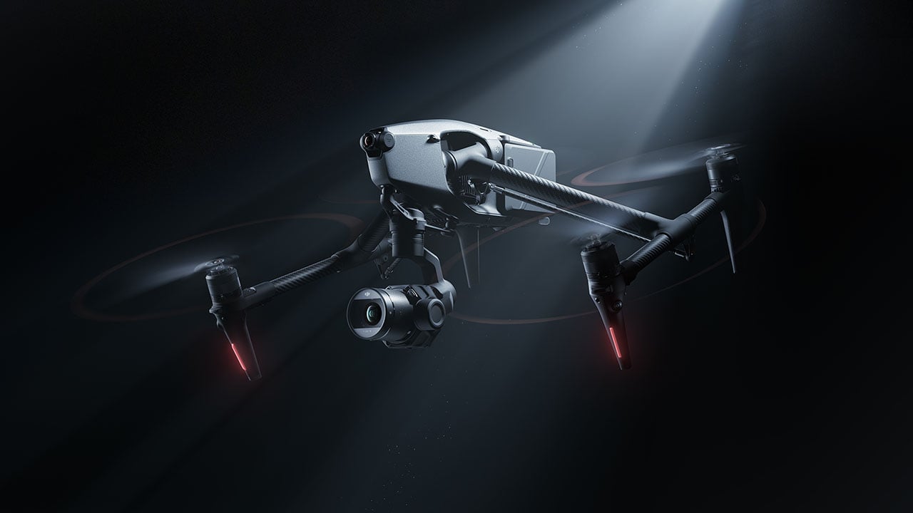 Serious aerial cinematography. The new DJI Inspire 3. Image: DJI.
