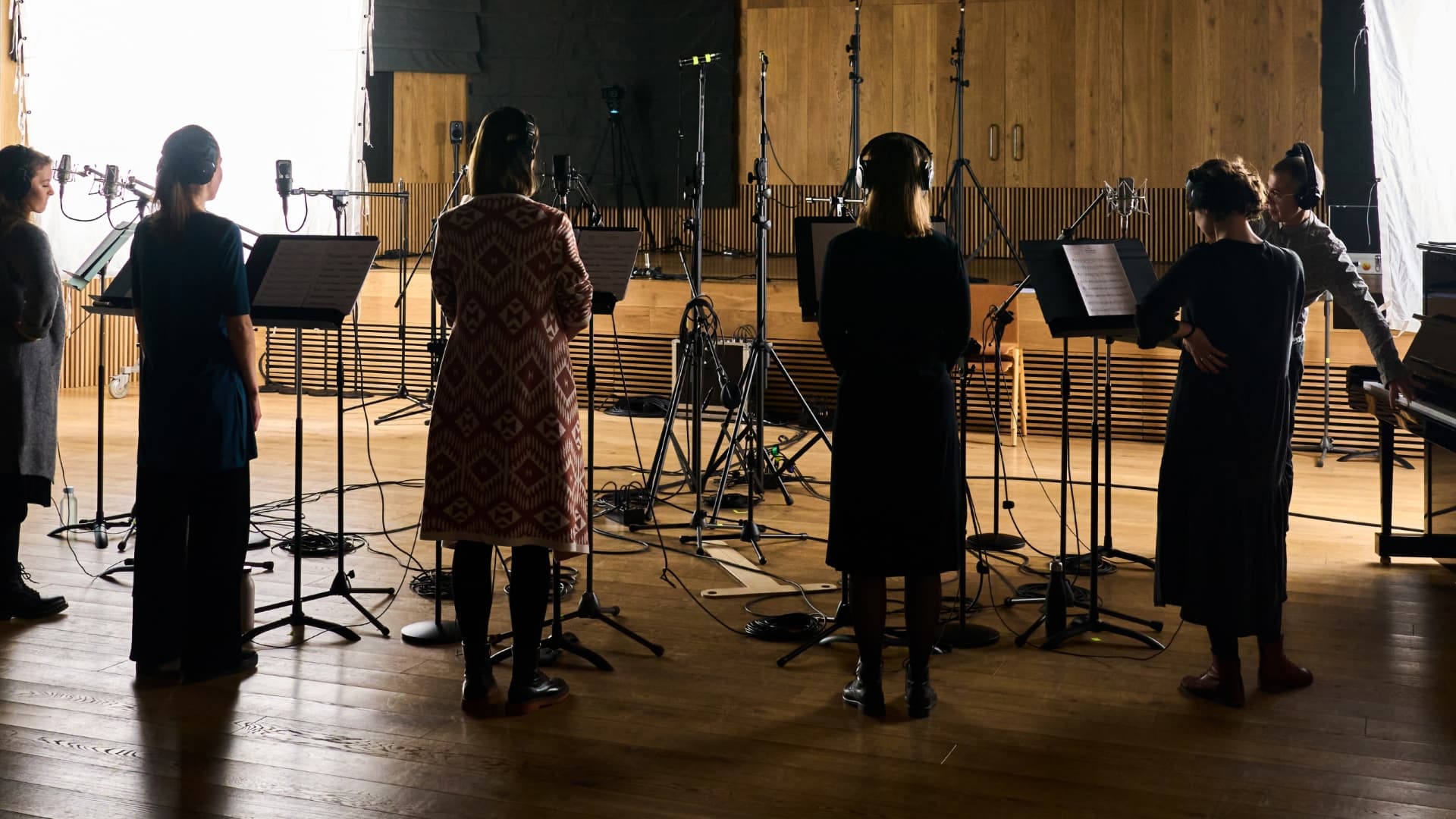 Recording Salu at the Arvo Pärt Centre in Estonia
