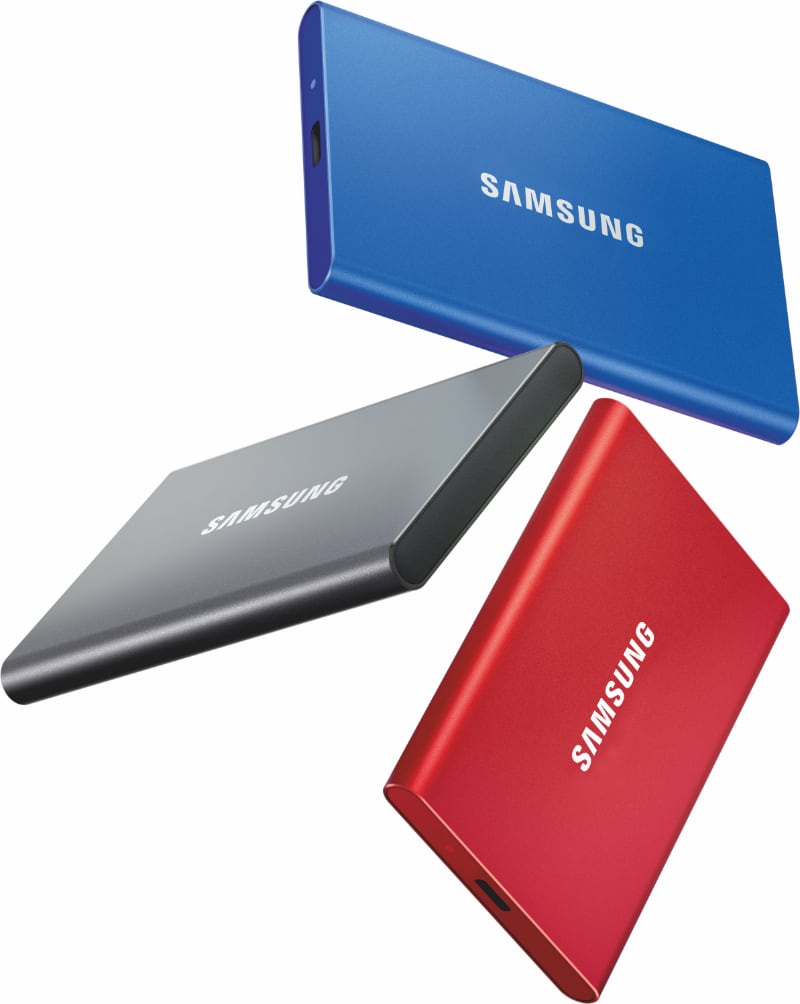 Samsung T7 storage