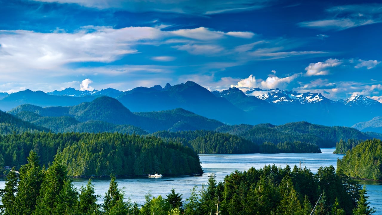 Vancouver Island: there are admittedly worse places to work. Pic: 